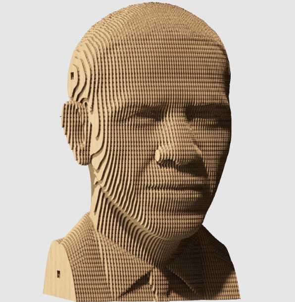 Картонний конструктор Cartonic 3D Puzzle BARACK (CARTMOBM)