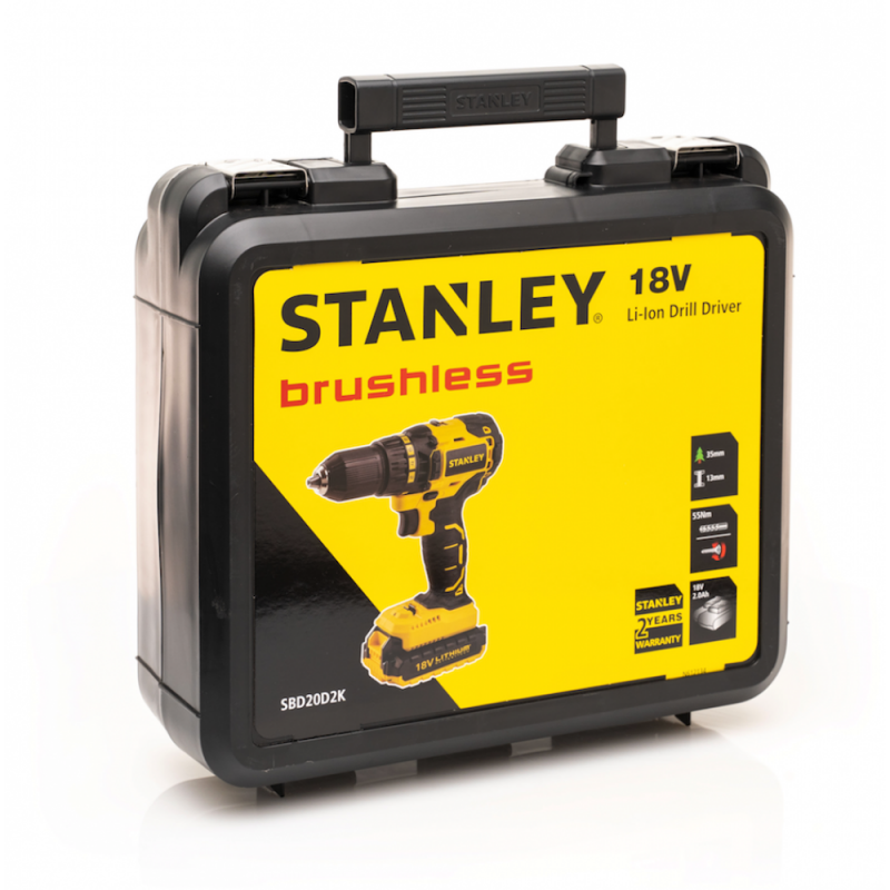 Шуруповерт акумуляторний STANLEY SBD20D2K