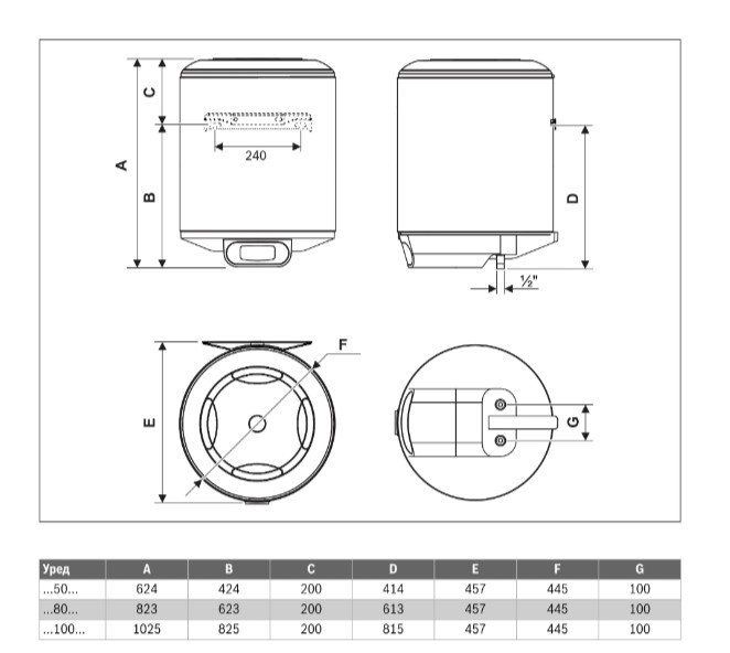  Bosch Tronic 4000 50 1,5 (7736506565)