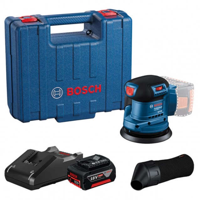   Bosch GEX 185-LI  1  4.0Ah (06013A5021)