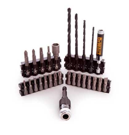 Набір біт і свердел DeWALT ITE Phillips, Pozidriv, Torx, Slotted, 27 шт (DT71700)