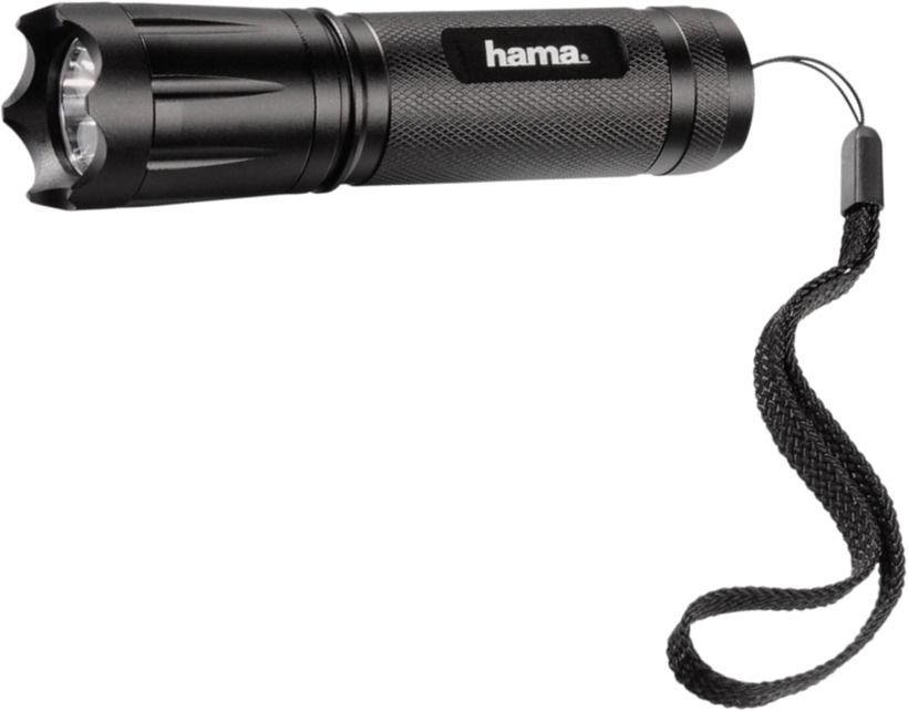   hama classic c-118 led torch l100 black (00123103)