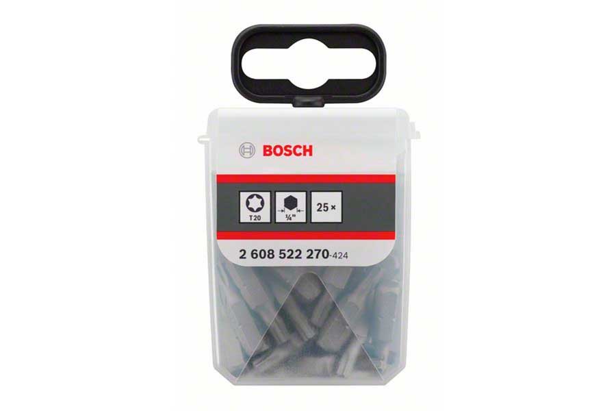 Набір біт Bosch Extra Hard T20 TicTac 25мм 25шт (2608522270)