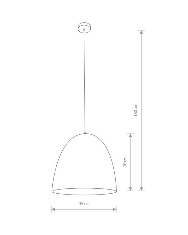    nowodvorski egg white/copper m (10323)