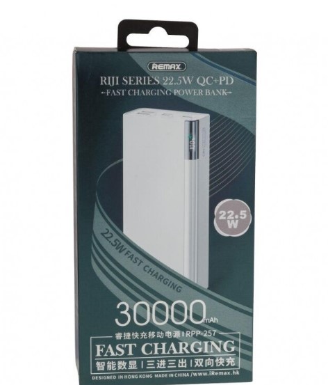  Remax Riji 22,5W QC+PD 30000mAh (RPP-257)