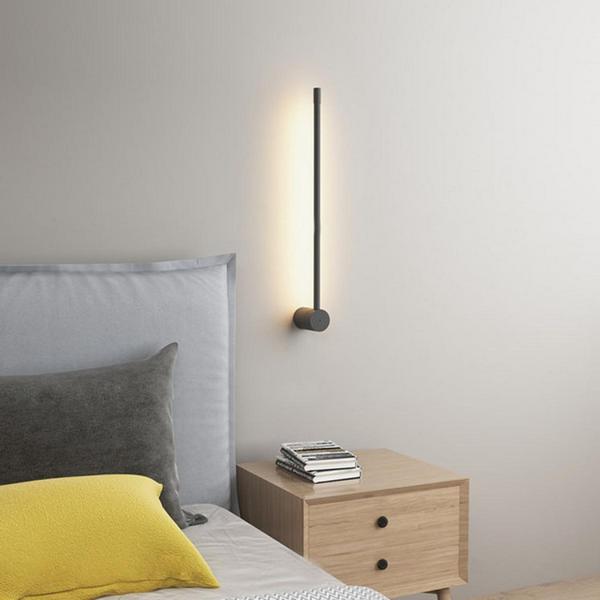   kloodi wall light wa-br713 60 bk 7w ip20