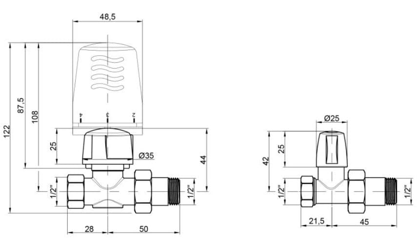  Icma  KIT L 1100+775+815 3/4"  (82KITLAD061100)