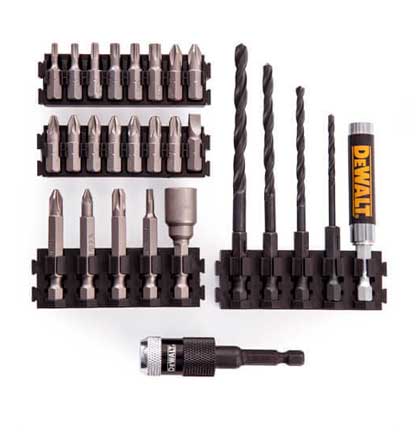 Набір біт і свердел DeWALT ITE Phillips, Pozidriv, Torx, Slotted, 27 шт (DT71700)