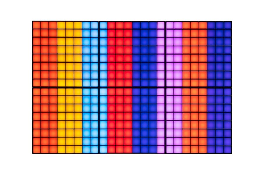  Twinkly Smart LED Squares 1+5 RGB Gen II IP20 16x16 (TWQ064STW-07-BEU)