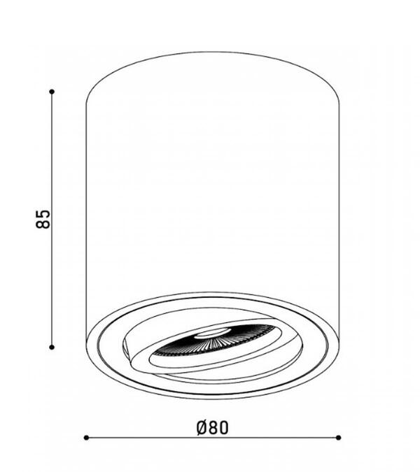   KLOODI KD-1201 BK IP20