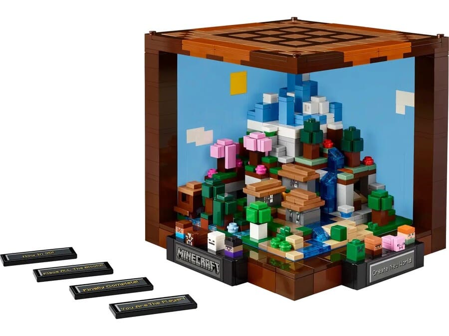 Конструктор Lego Minecraft Верстак 1195 деталей (21265)