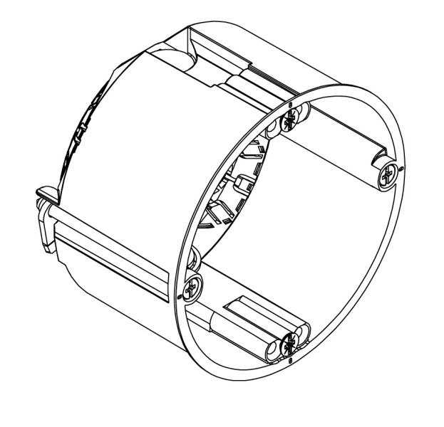 Коробка установочная OBO Bettermann 68x47мм IP30 (2003802)