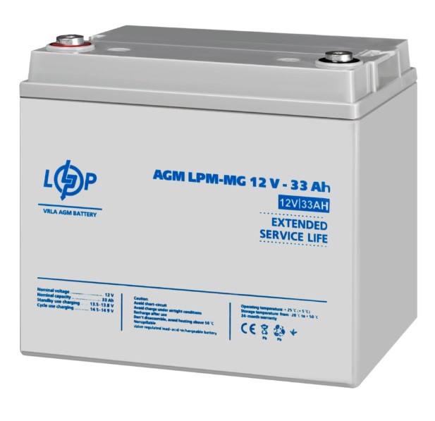   LogicPower LPM-MG 12V 33Ah (6558)