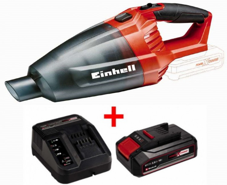   Einhell TE-VC 18 Li Kit 2.5 Ah (40741732)