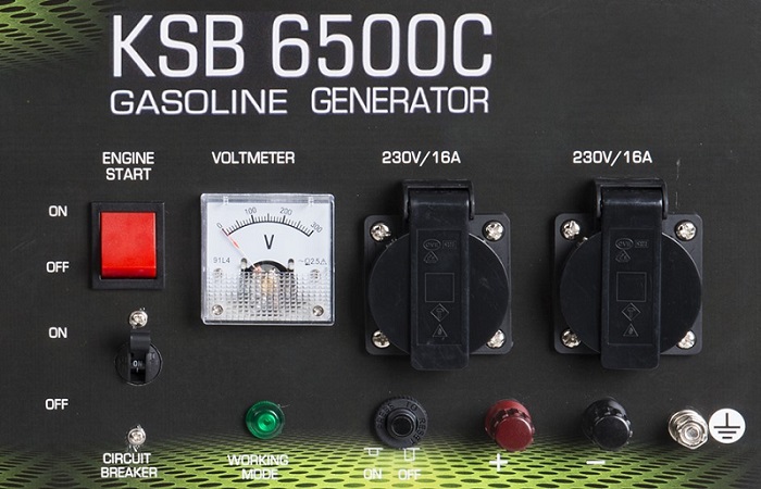 Генератор бензиновий Konner&Sohnen BASIC KSB 6500C