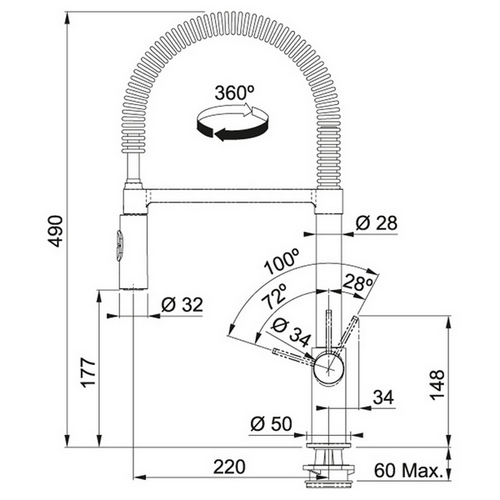    Franke Fox Pro (115.0486.993)