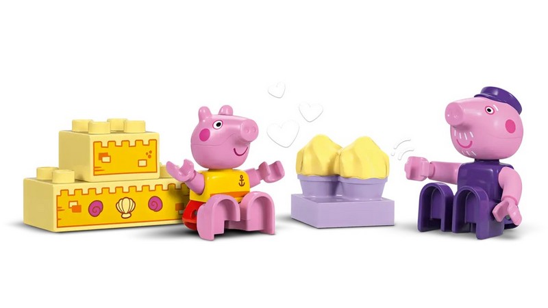 Конструктор Lego Duplo Peppa Pig Морська прогулянка Пеппи на човні 23 деталі (10432)