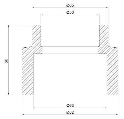 Муфта Thermo Alliance PPR 63х50мм (DSB115)