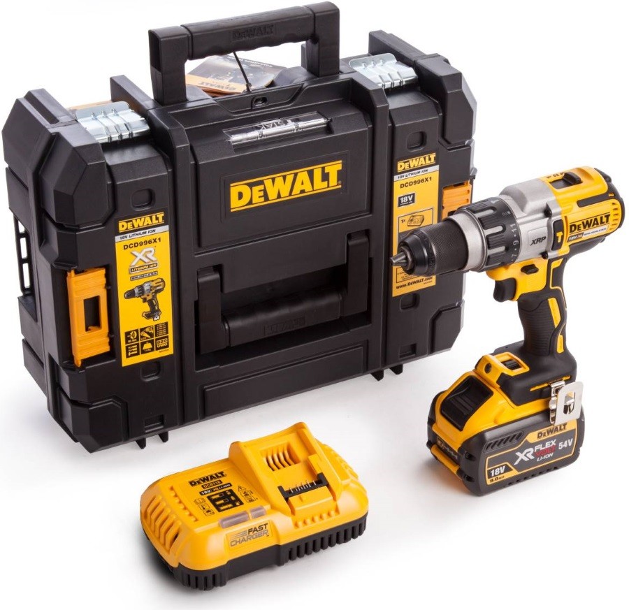 Дриль-шуруповерт ударний акумуляторний DeWalt DCD996P2B