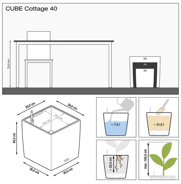    lechuza cube cottage 40  31 (15380)