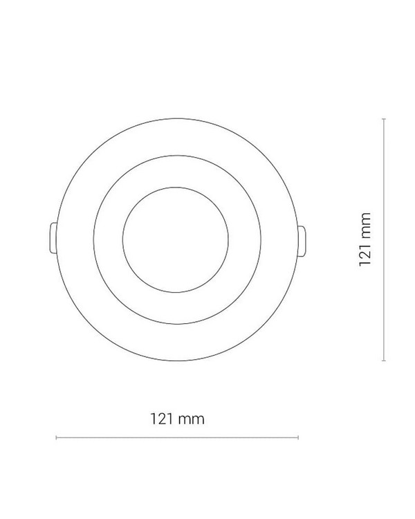   Nowodvorski CL KEA LED 20W, 4000K White (8772)