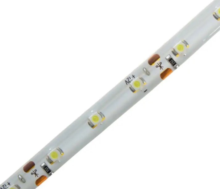 LED стрічка Wolta smd 3528 60 LED/м IP 65 теплий білий 001-126 (5246)