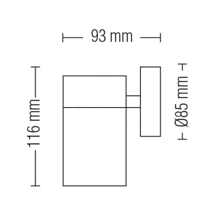 Світильник садово-парковий Horoz Electric MANOLYA-1 (075-008-0001-011)