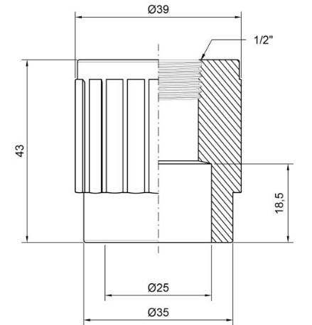  Thermo Alliance PPR 251/2"  (DSB203)