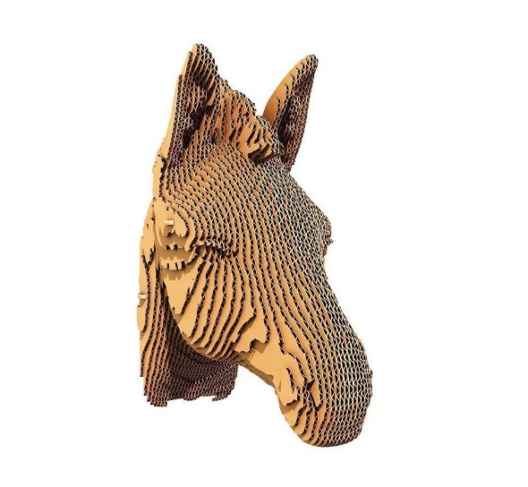 Картонний настінний конструктор Cartonic 3D Puzzle ZEBRA (CWZEB)