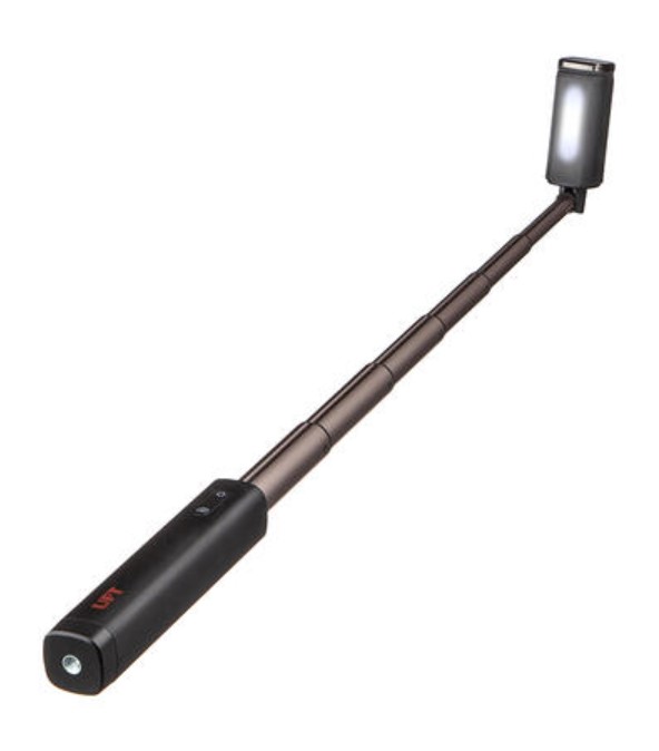 Фото монопод uft ss23 tokyo selfie stick black со вспышкой и bluetooth (uftss23)