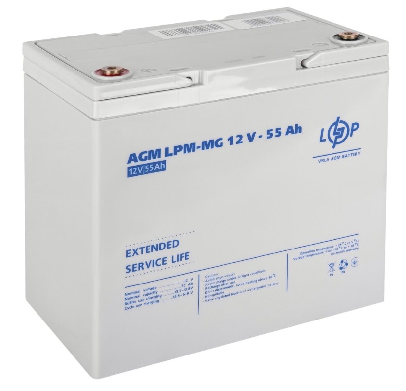   LogicPower LPM-MG 12V 55Ah (3873)