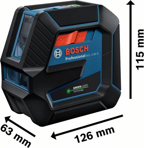 Рівень лазерний Bosch GCL 2-50 G (0601066M01)