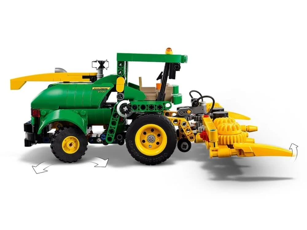 Конструктор Lego Technic Кормозбиральний комбайн John Deere 9700 559 деталей (42168)