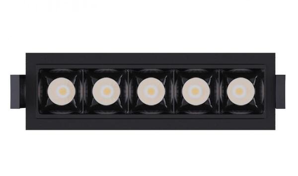     kloodi led kd-0510q 3k bk ip20