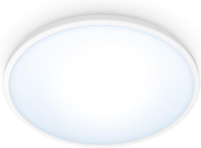 Фото потолочный светильник wiz smart superslim ceiling 16w 1500lm 29,2см 2700-6500k wi-fi (929002685101)