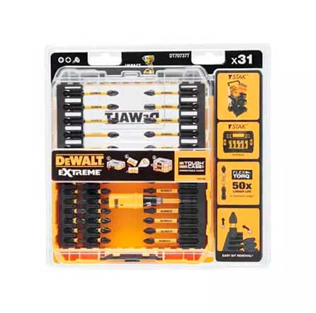   DeWALT EXTREME FLEXTORQ Phillips, Pozidriv, Torx, 31 ,  (DT70737T)