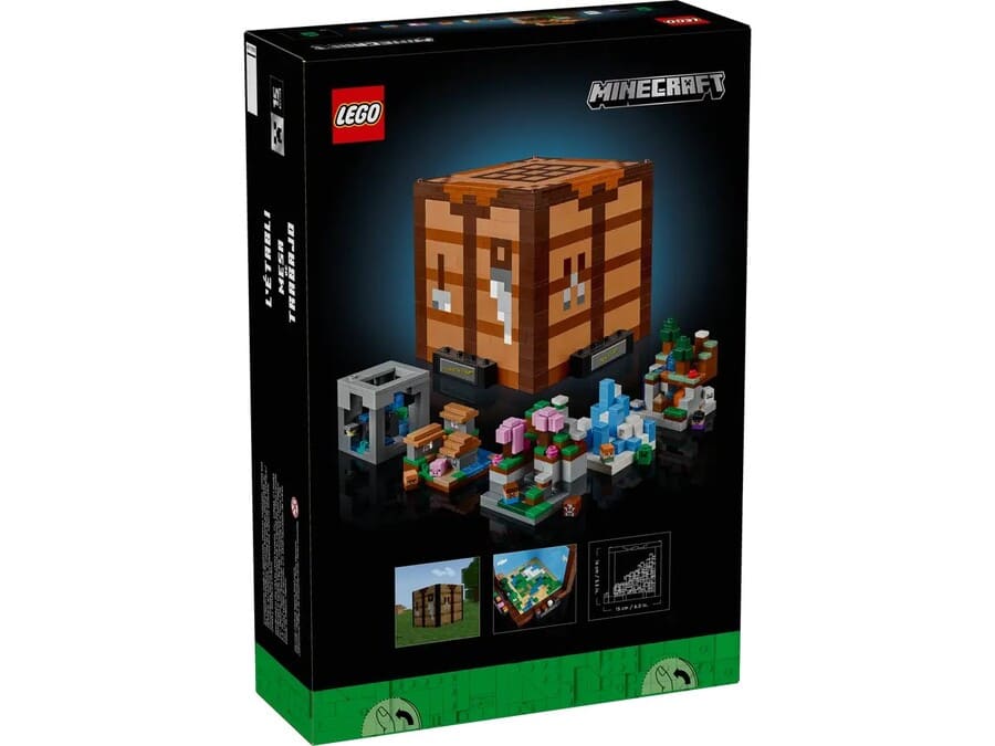 Конструктор Lego Minecraft Верстак 1195 деталей (21265)