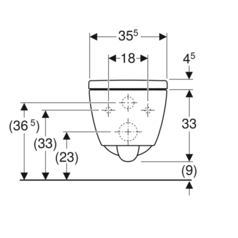 Унитаз подвесной Geberit iCon (501.663.JT.1)