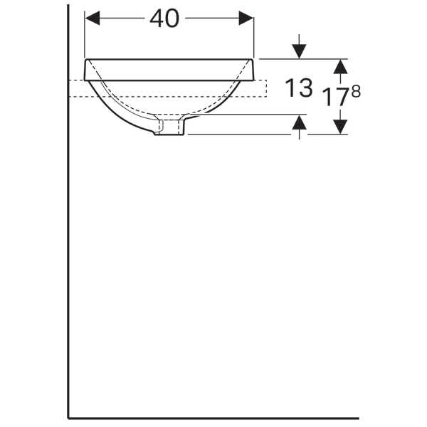  Geberit VariForm 60x48x17,8 (500.729.01.2)