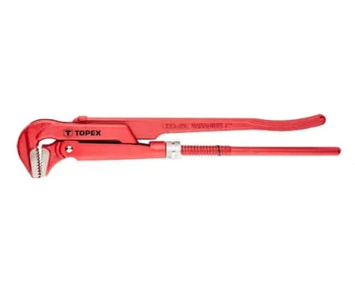 Ключ трубний Topex 90 градусів, 420 мм, 1,5 "(34D752)