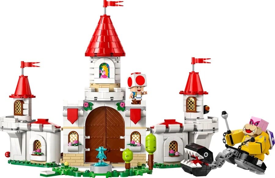 Конструктор Lego Super Mario Битва з Роєм біля замку Піч 738 деталей (71435)