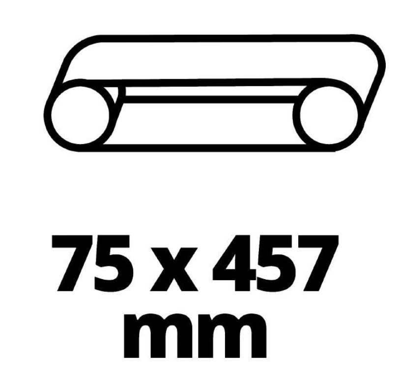 Шліфмашина стрічкова акумуляторна Einhell TP-BS 18/457LI BL-Solo PXC (4466270)