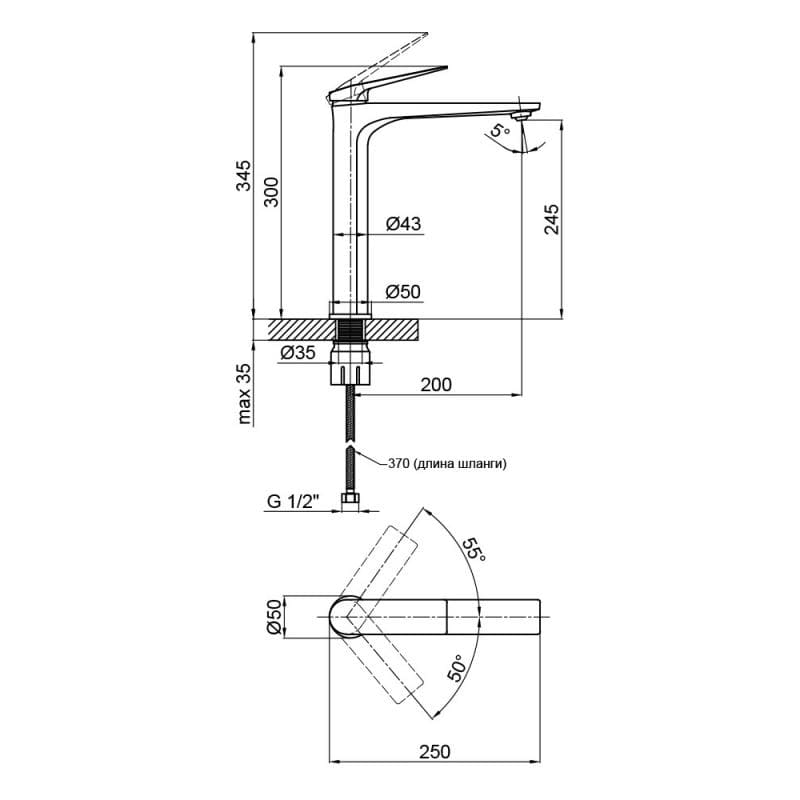    Qtap Vlasta QTVL1028H102C