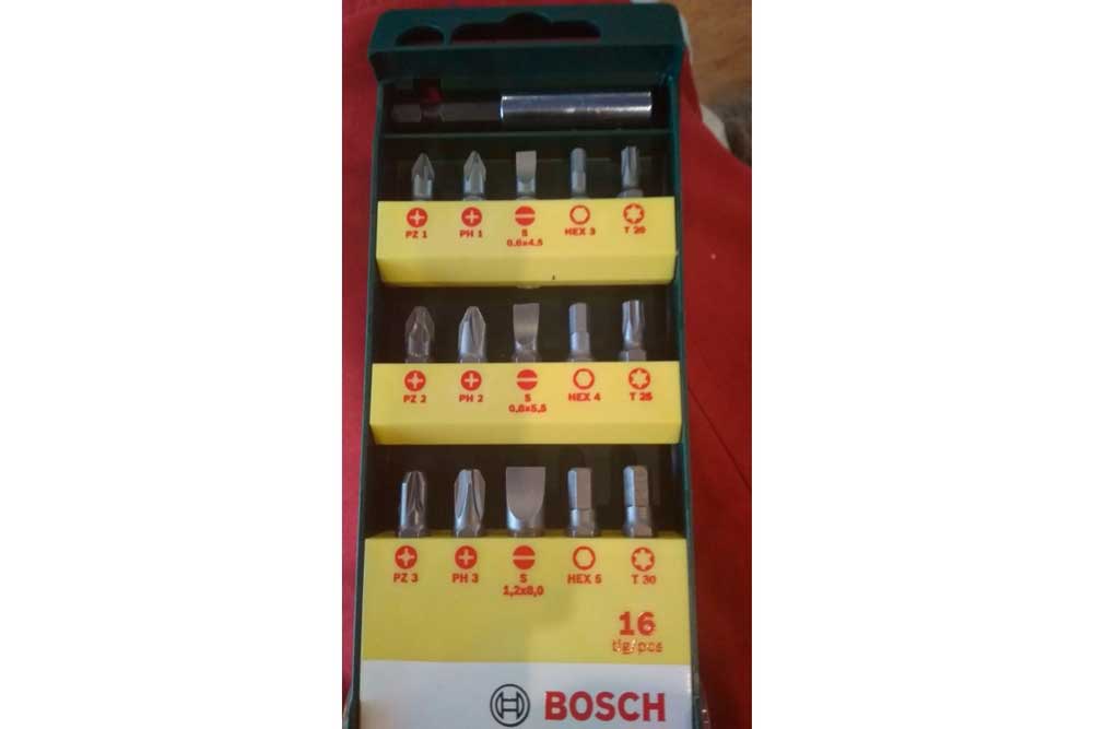 Набір біт Bosch 15шт (2607019453)