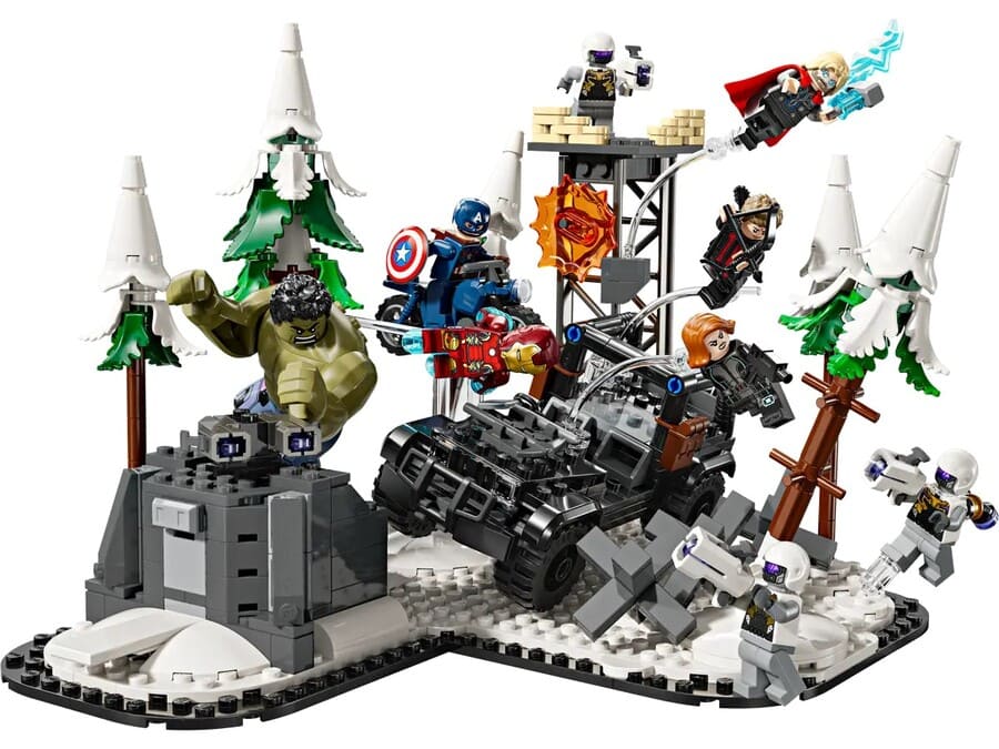 Конструктор Lego Marvel Месники: Ера Альтрона 613 деталей (76291)