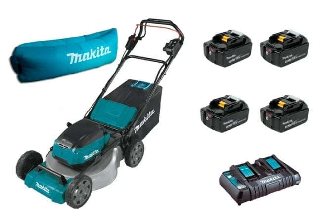 Газонокосарка акумуляторна Makita DLM532PT4