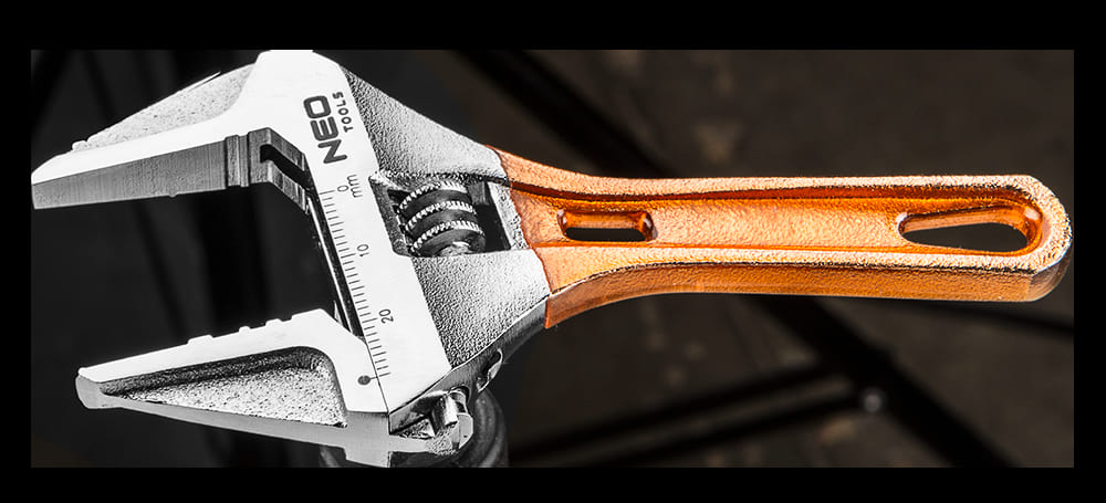 Photos - Wrench NEO Ключ розвідний  tools короткий CrV 156 мм, 0-43 мм  (03-021)
