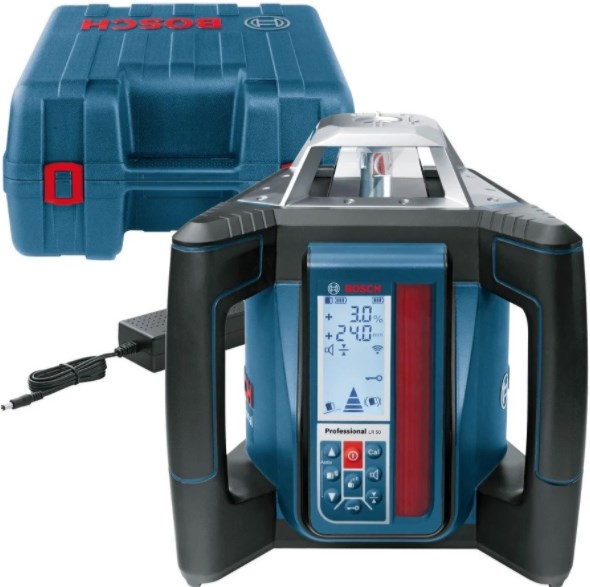 Нівелір лазерний ротаційний Bosch GRL 500 HV + LR 50 Professional (0601061B00)