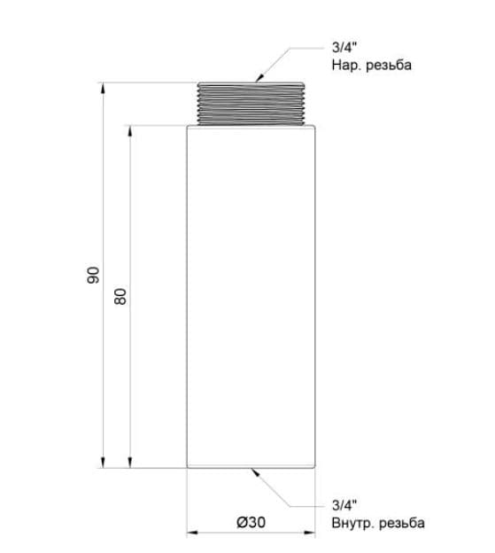  SD Plus 803/4"  (SD1302080)