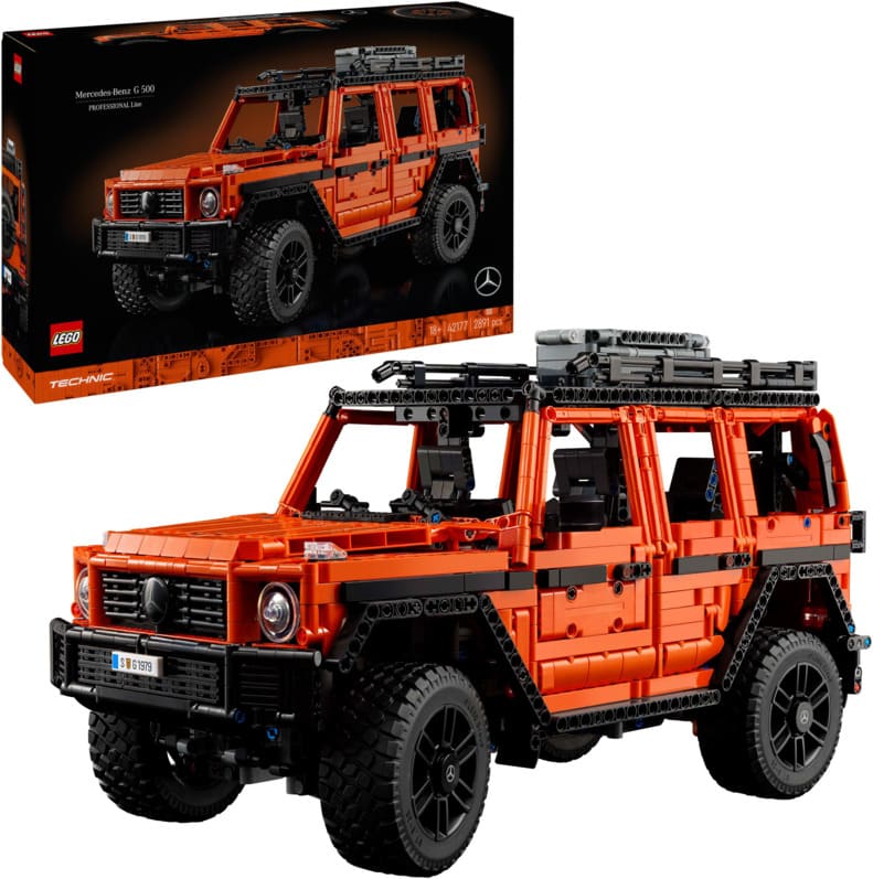 Конструктор Lego Technic Mercedes-Benz G 500 Professional Line 2891 деталь (42177)